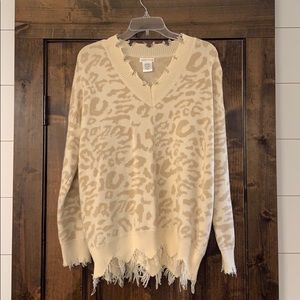 Leopard sweater